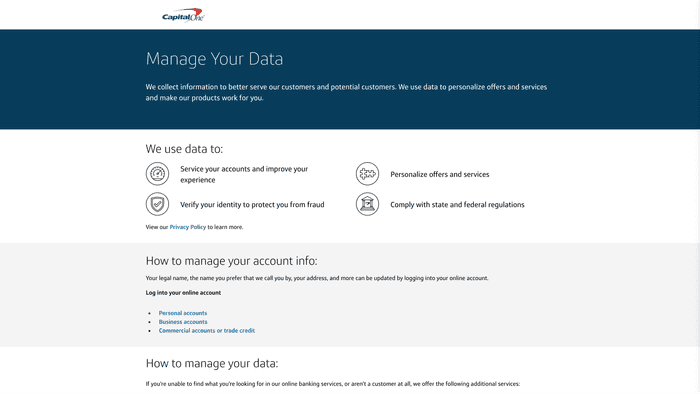 Manage Your Data